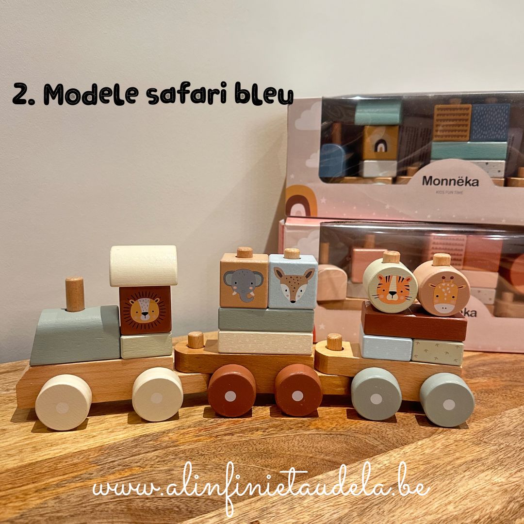 Train en bois