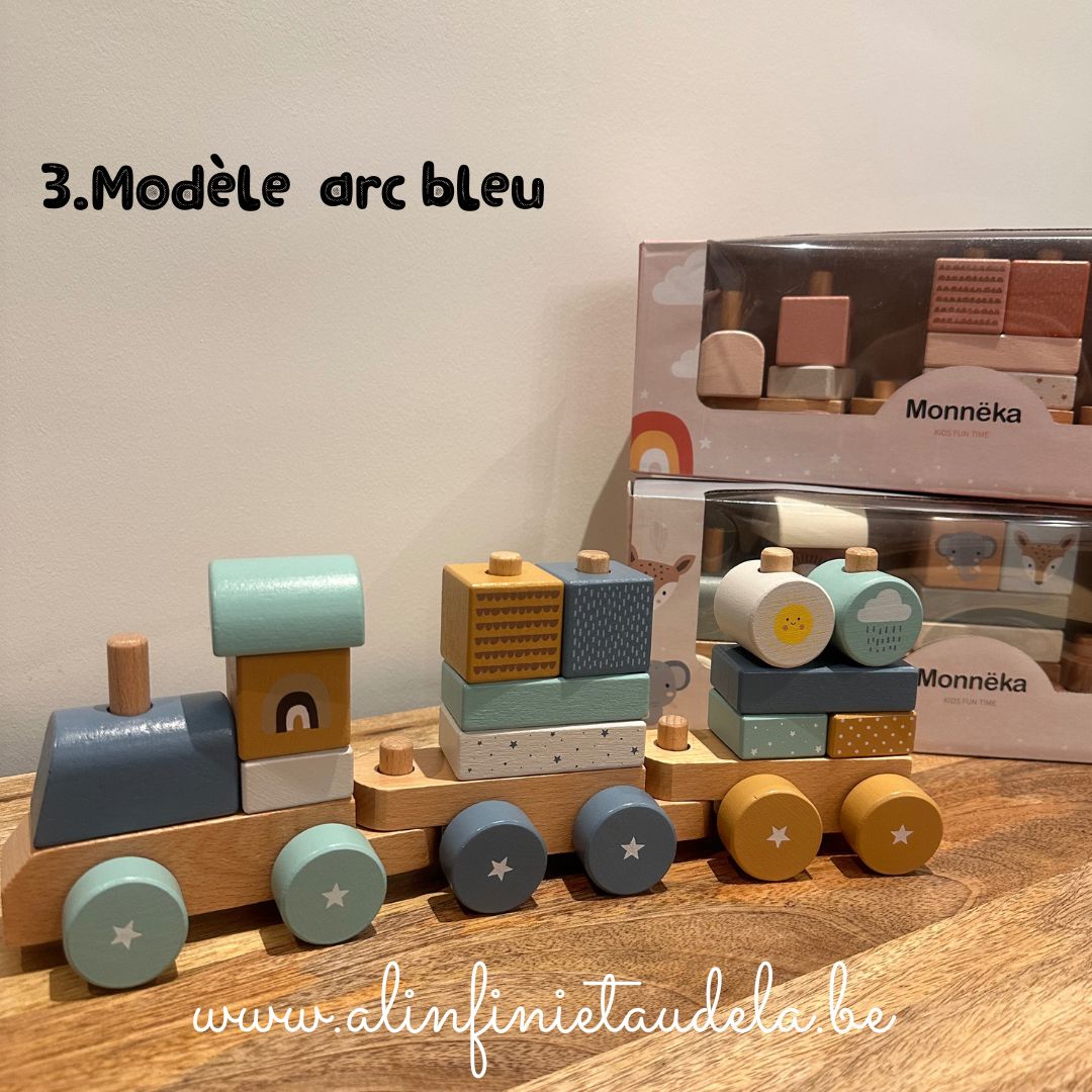 Train en bois