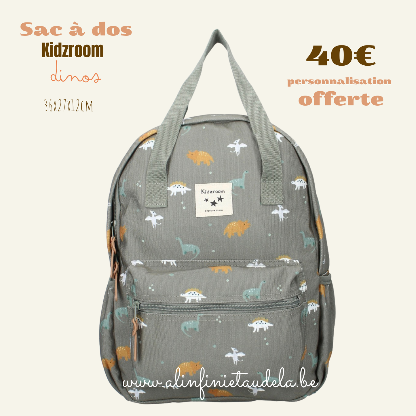 Sac à dos enfant - Dinos 2