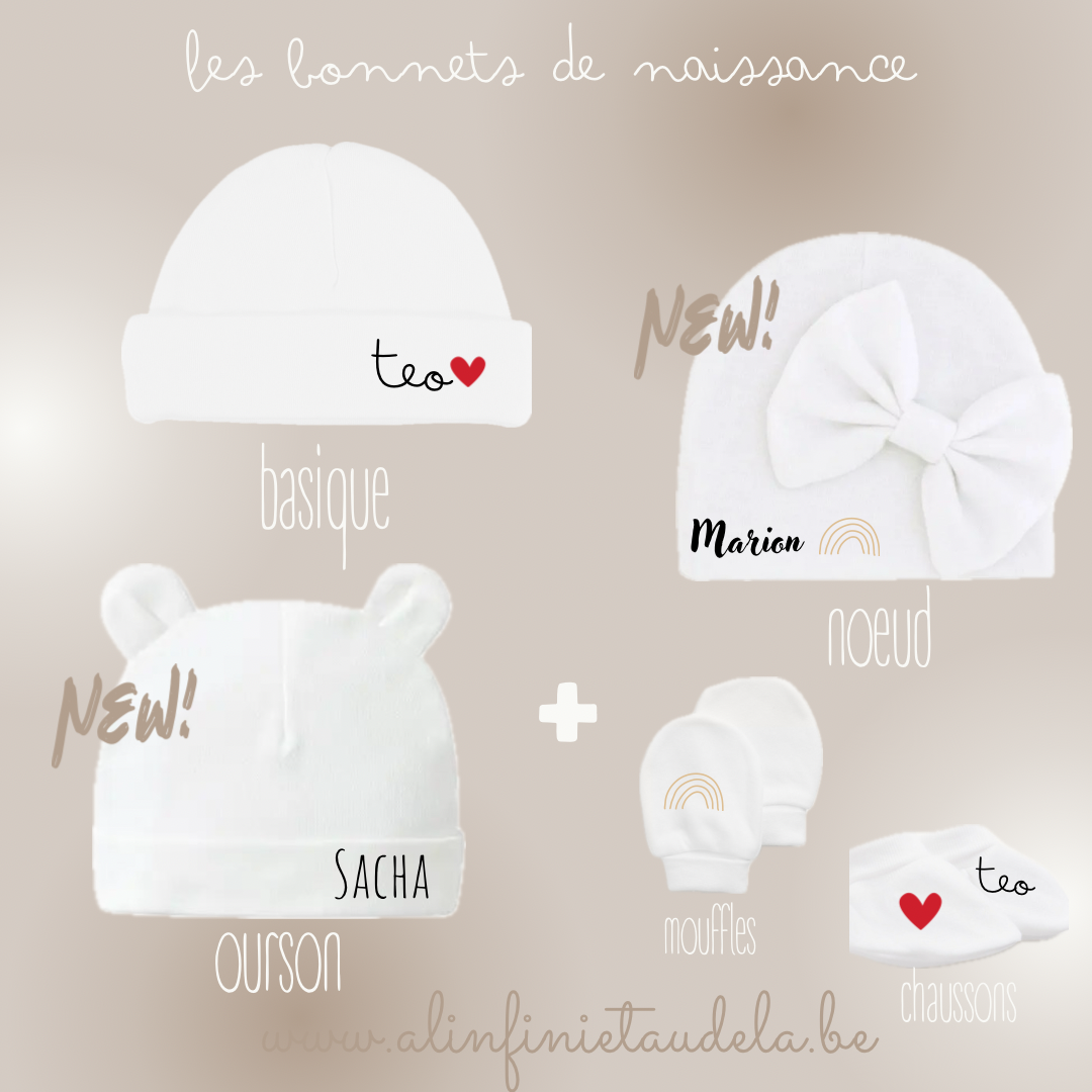 Bonnet / mouffles / chaussons