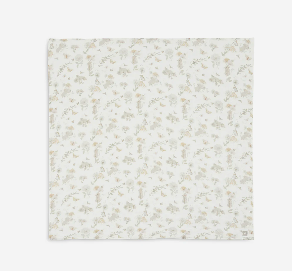 Grand lange de gaze de coton - souris JOLLEIN