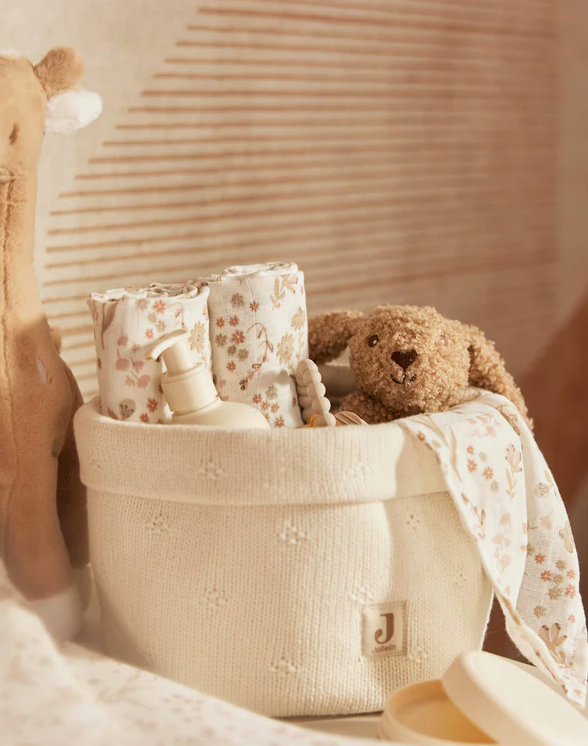 Grand lange de gaze de coton - Flowers JOLLEIN