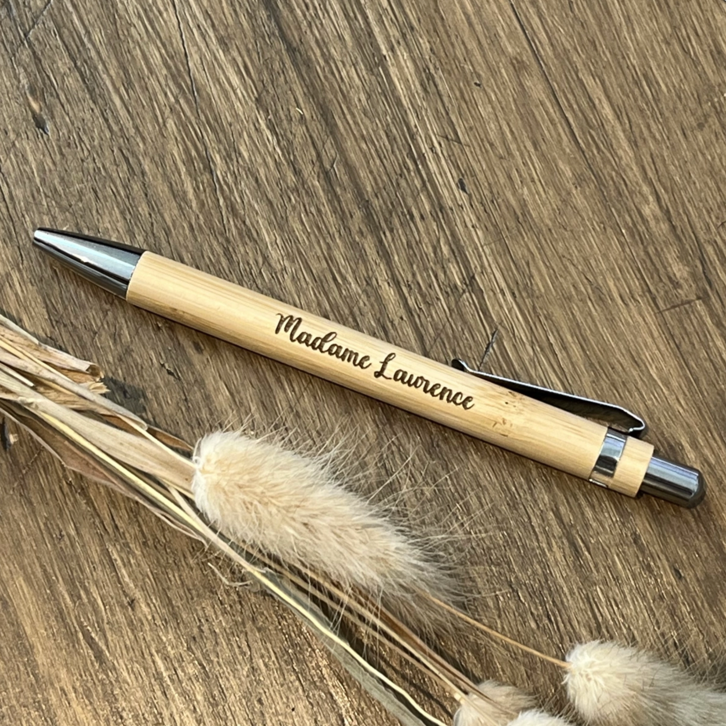 Stylo à bille + marque page