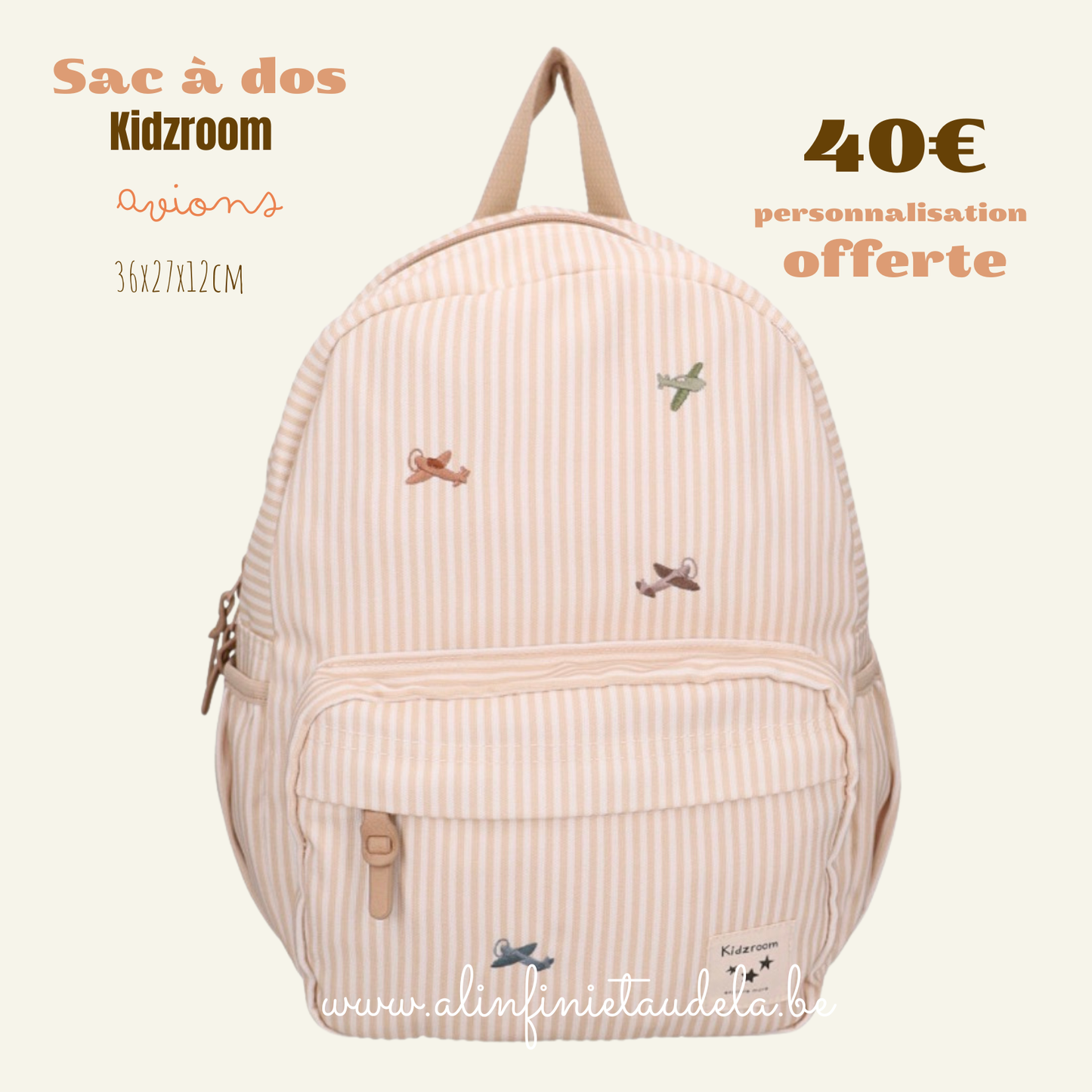 Sac à dos enfant - Avions