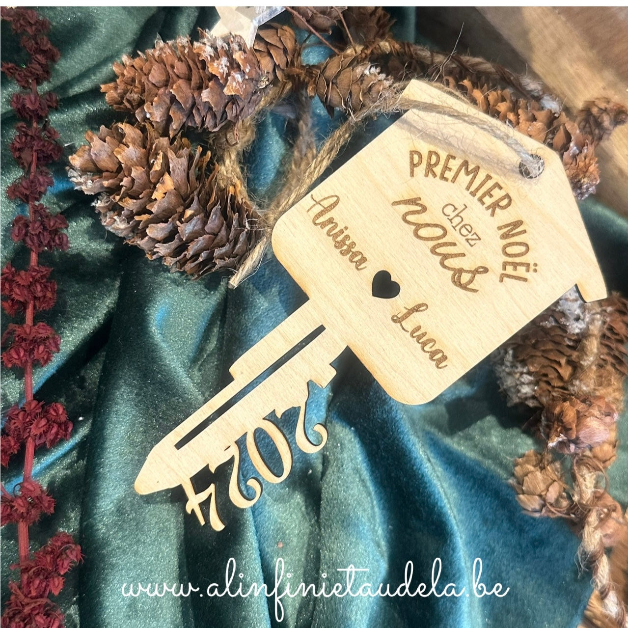Boule de Noël "Chez Nous"