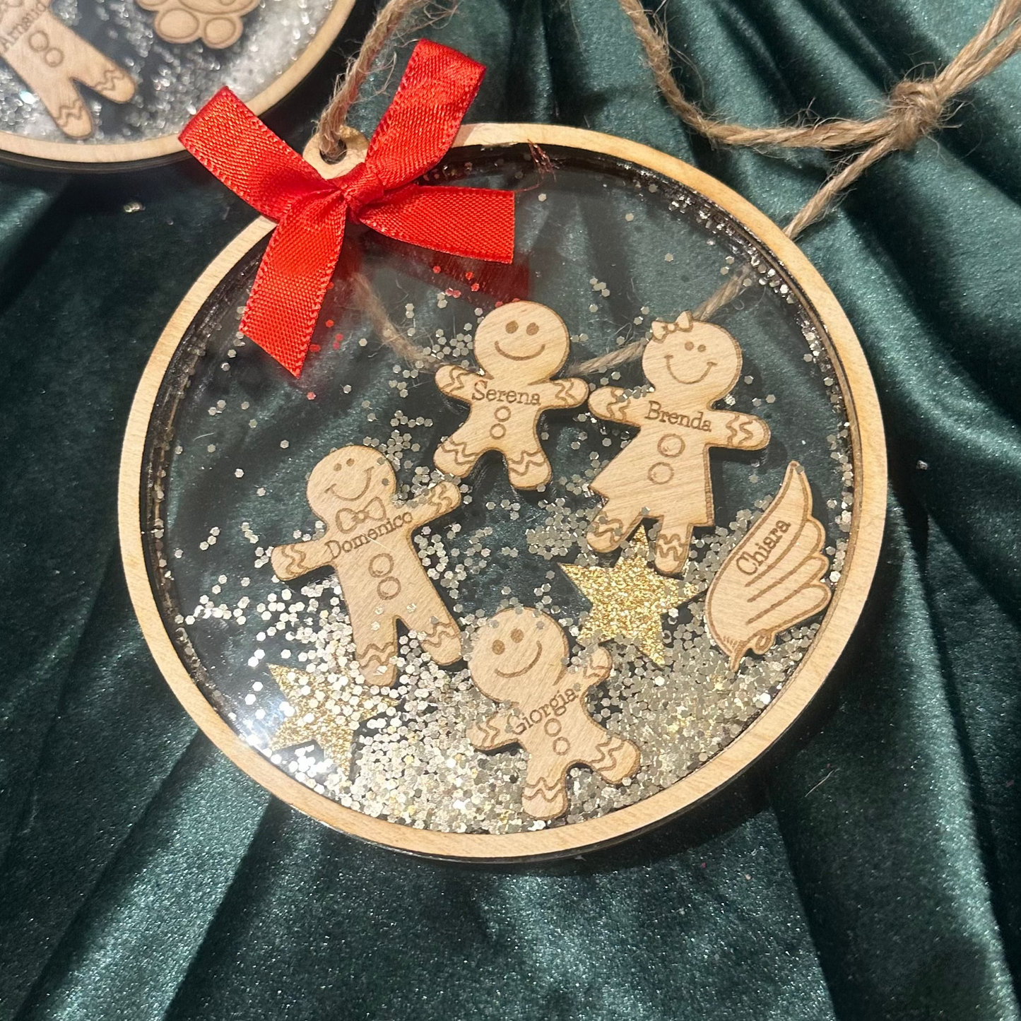 Boule Noël famille