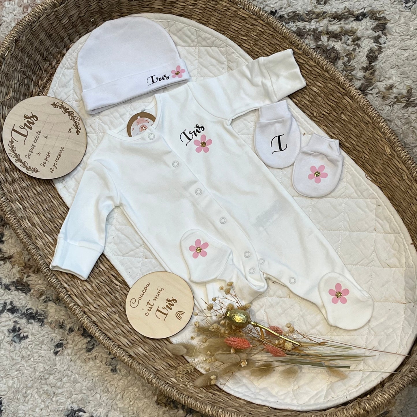 Bonnet / mouffles / chaussons