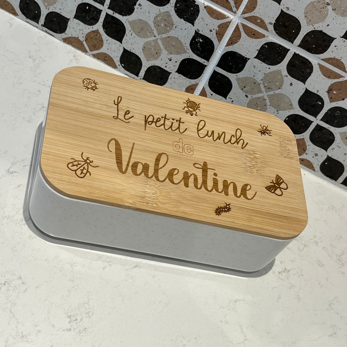 Boite à tartines bambou
