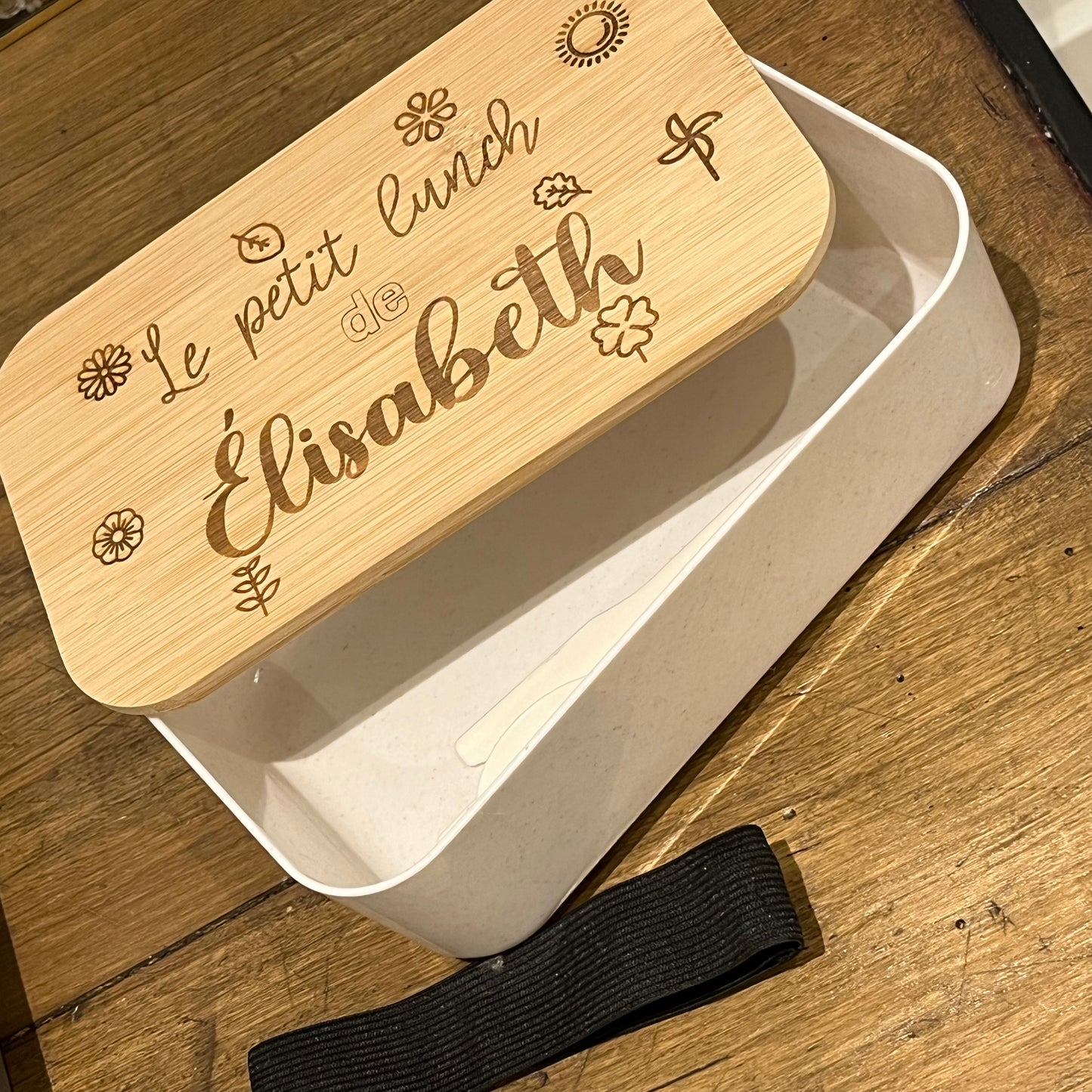 Boite à tartines bambou