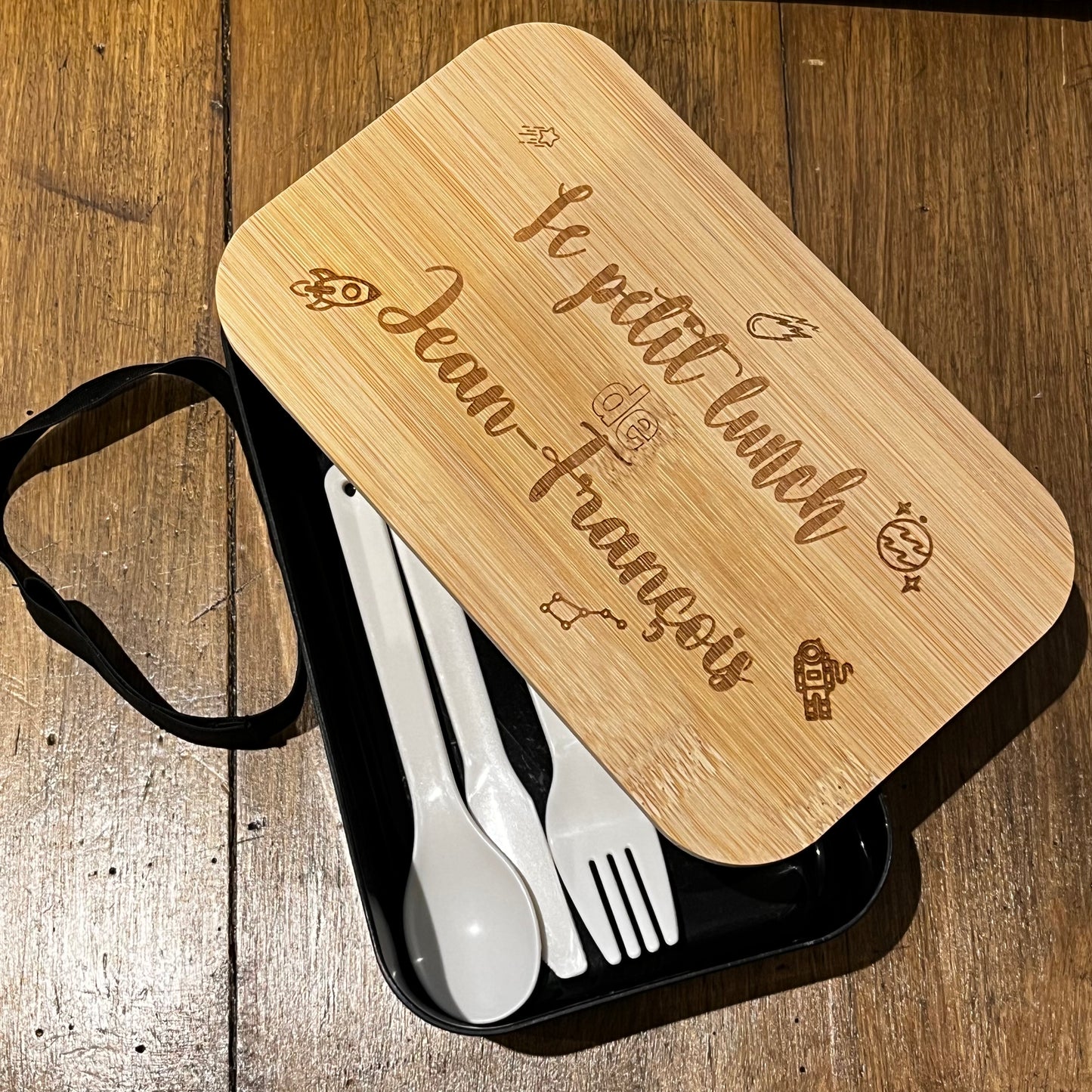 Boite à tartines bambou