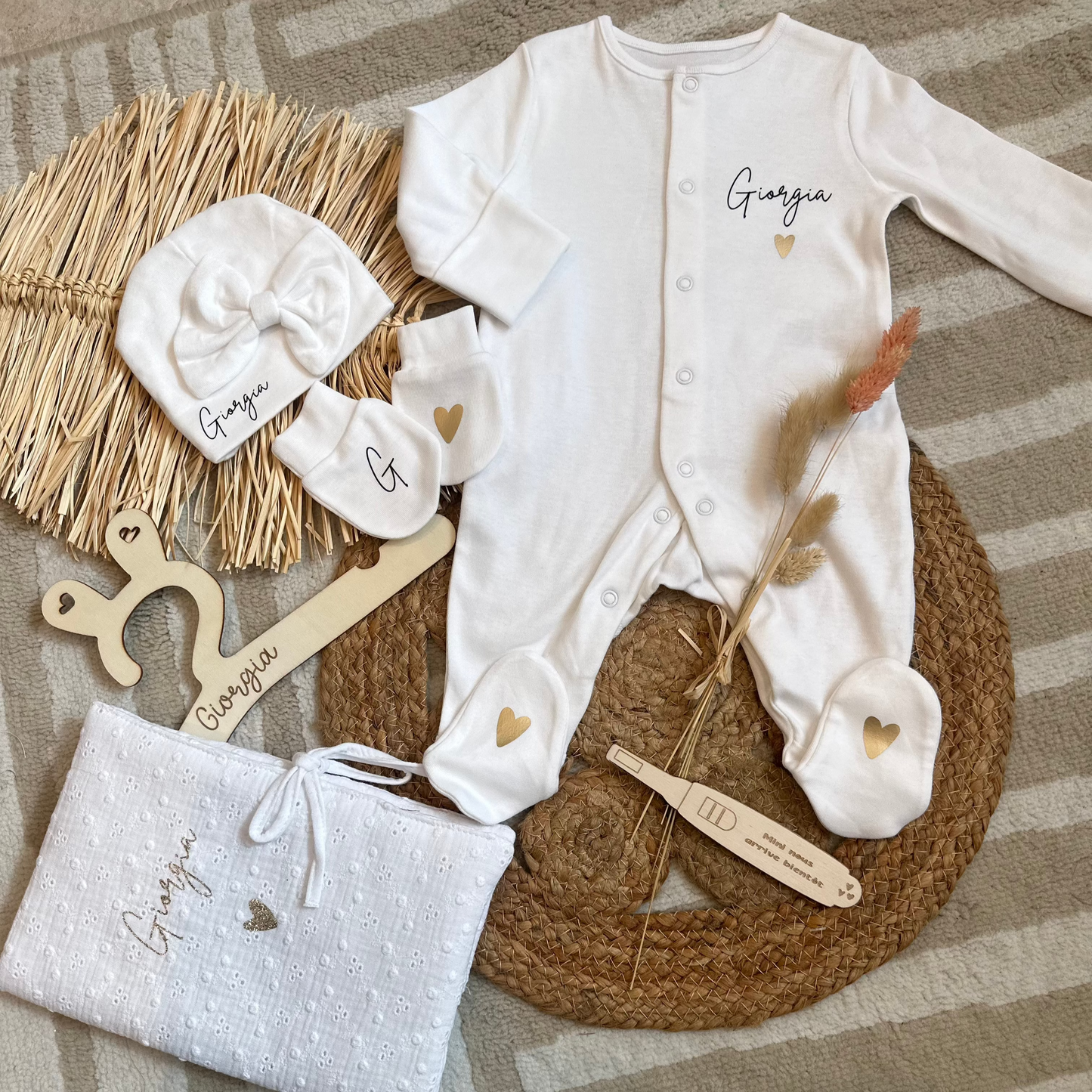 Bonnet / mouffles / chaussons