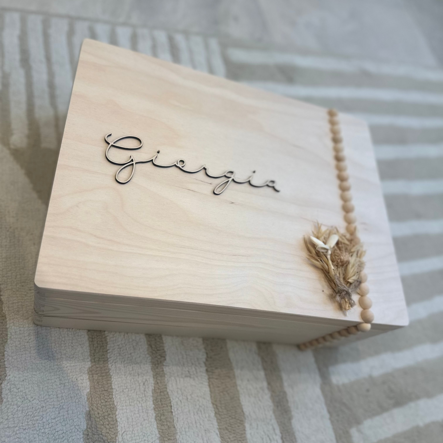 Coffre en bois - grand modèle