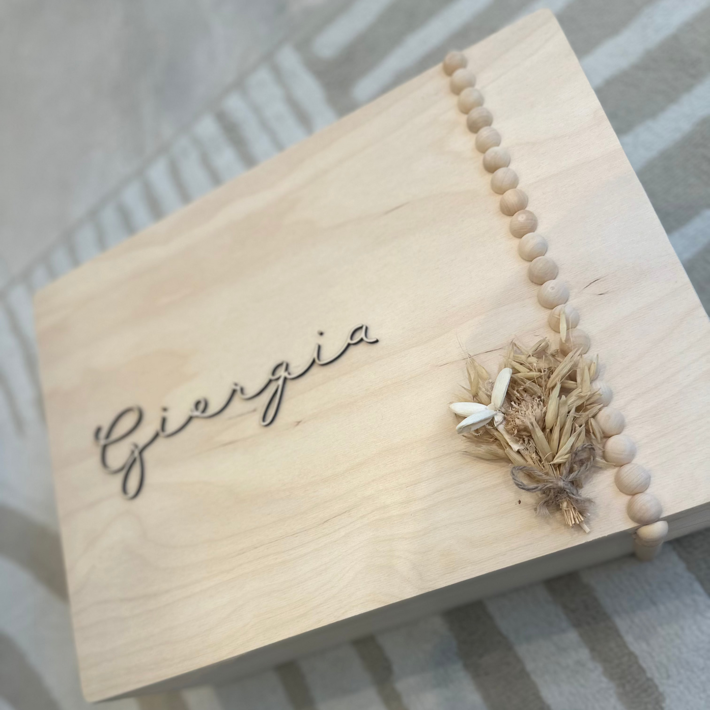 Coffre en bois - grand modèle