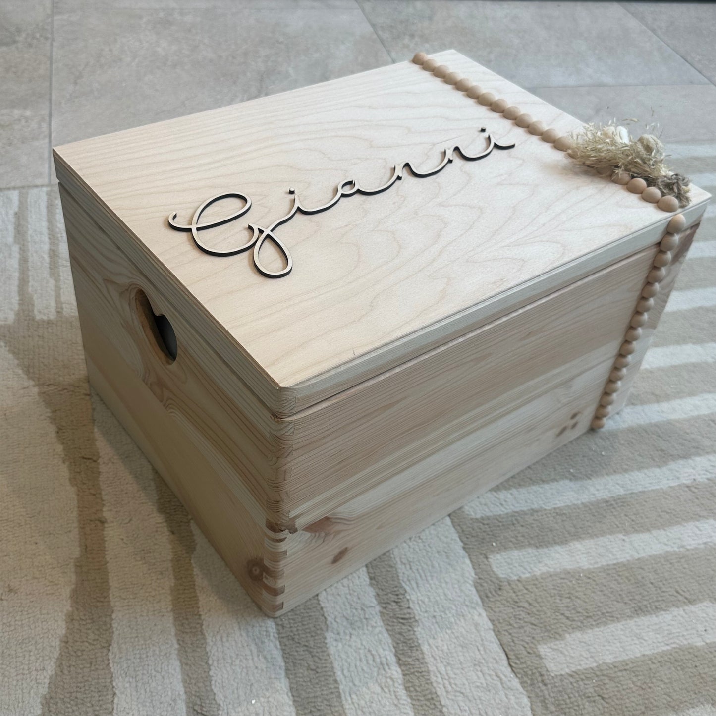 Coffre en bois - grand modèle