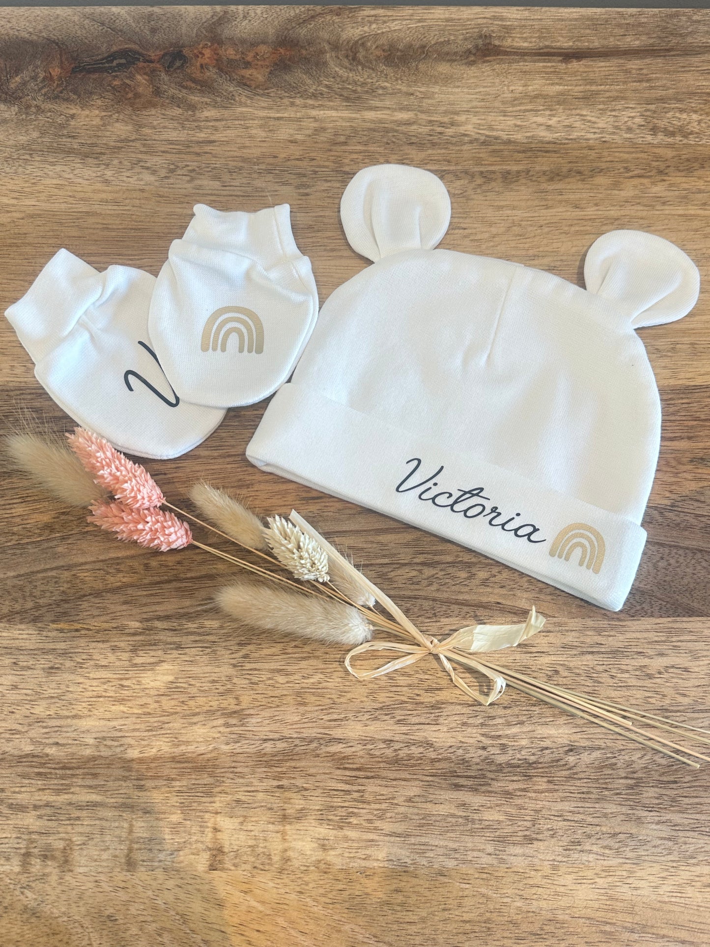 Bonnet / mouffles / chaussons