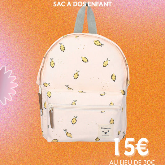 PROMO Cartable citron