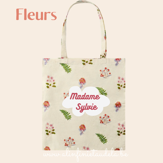 Tote bag Fleurs