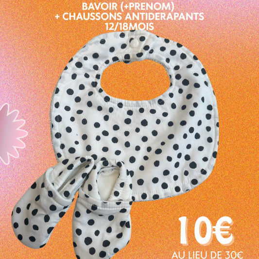 Bavoir / chaussons