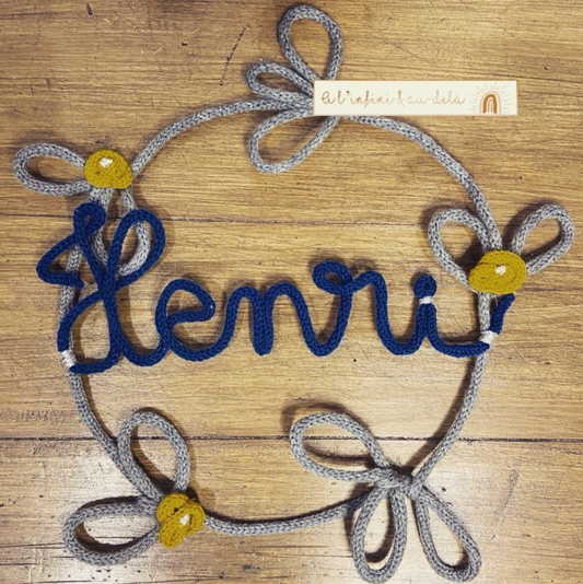 Couronne de fleurs