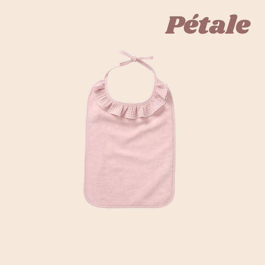 Bavoir rose pour baby 2 Laurie & Logan