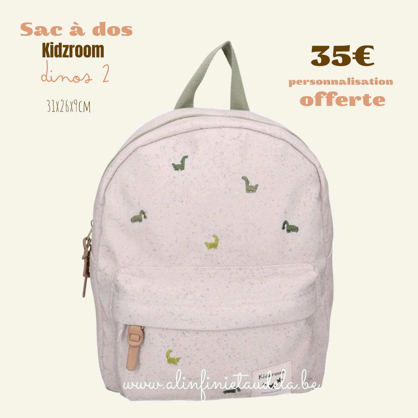 Sac à dos enfant - Dinos
