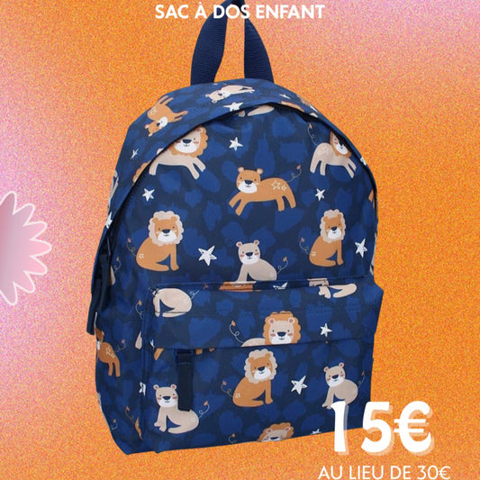 PROMO Cartable lions
