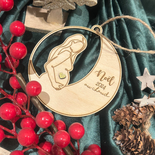 Boule de Noël grossesse