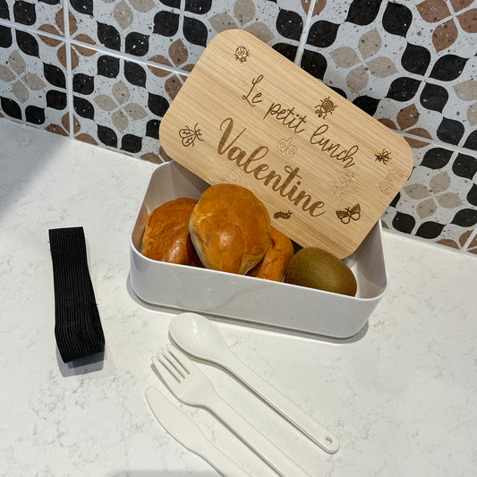 Boite à tartines bambou