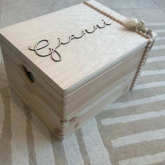 Coffre en bois - grand modèle