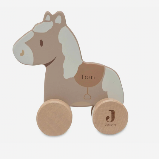 Cheval en bois à roulettes JOLLEIN